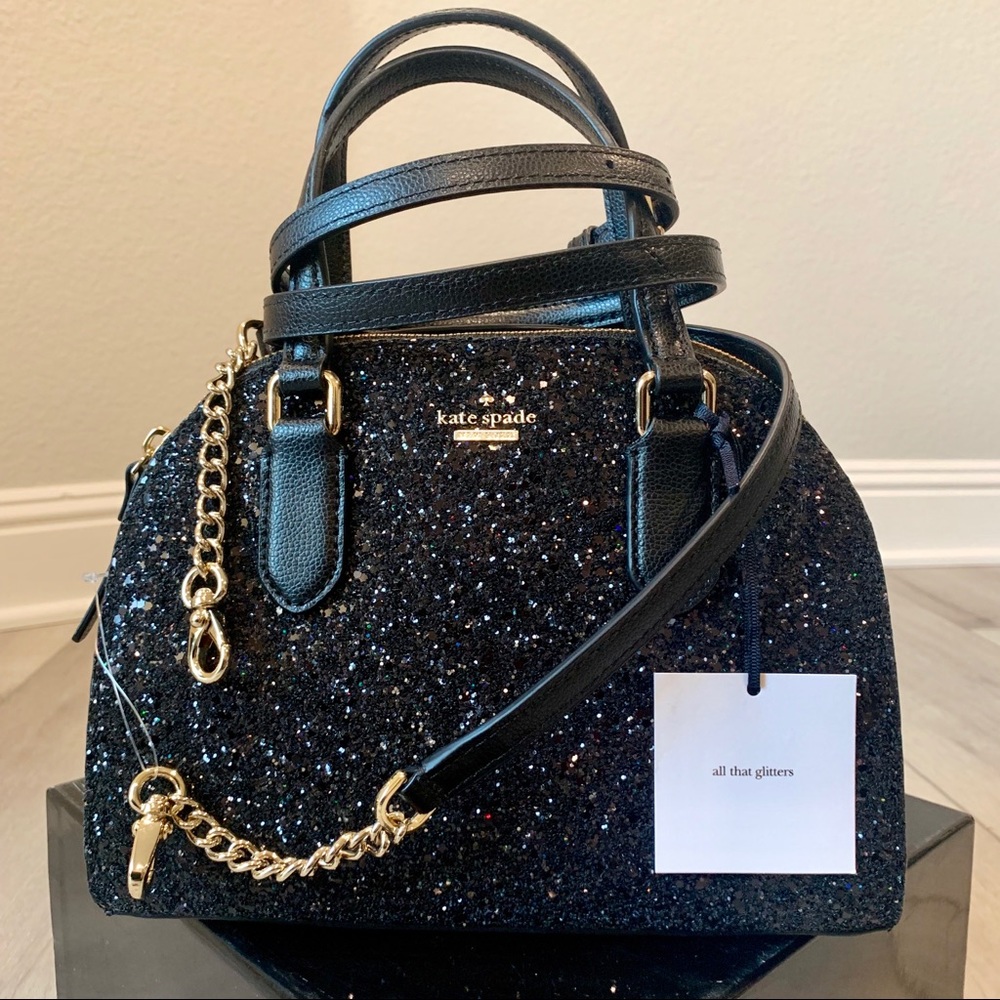 ✨SET✨ Kate Spade Glitter Mini Reiley/ cc holder - Picture 8 of 8